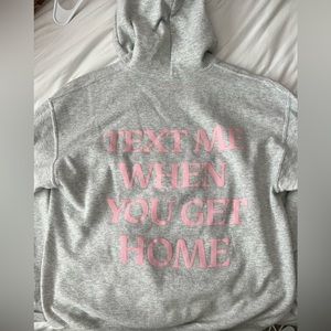 Lonely Ghost “Text Me When You Get Home” Sweatshirt